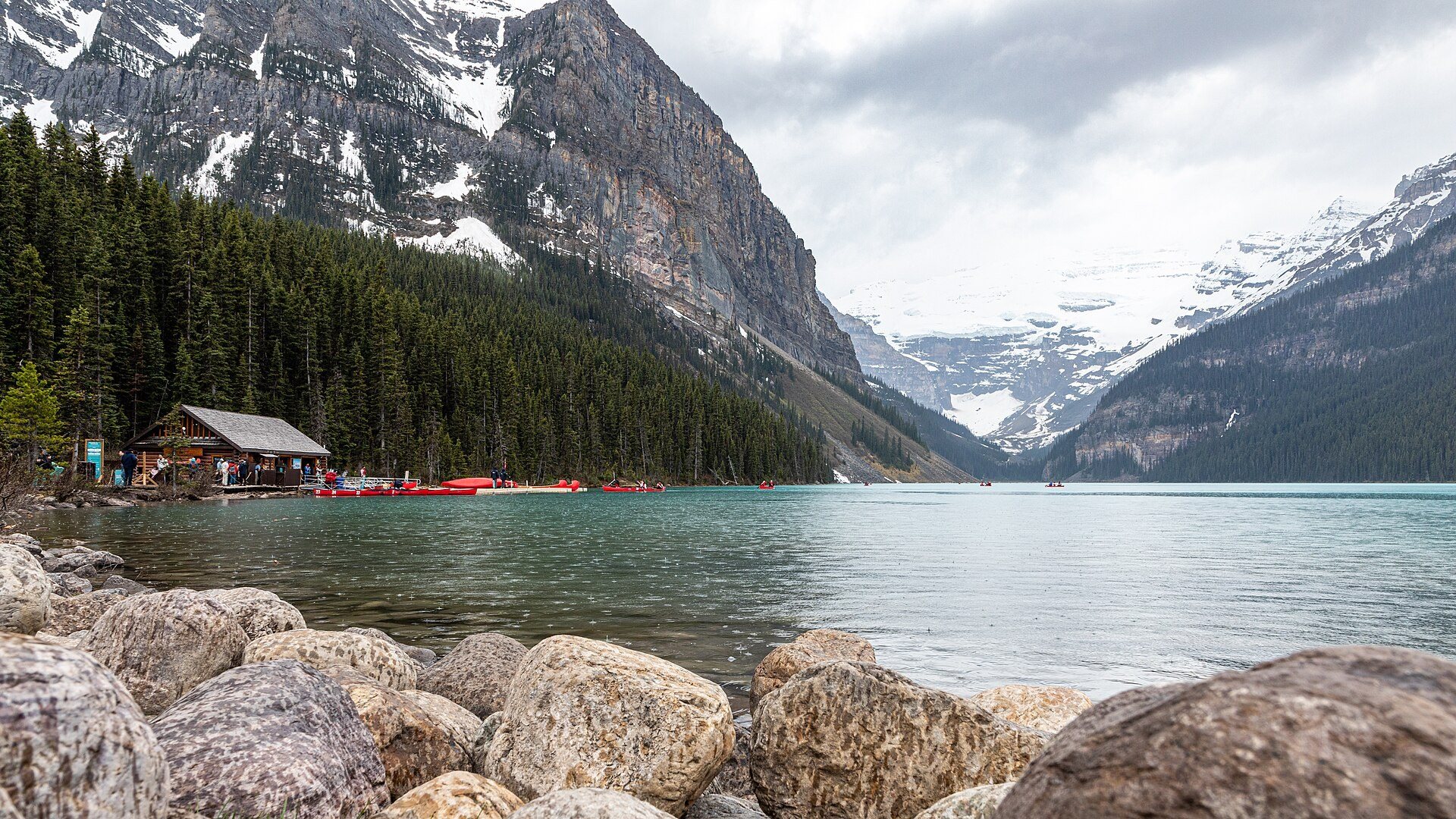 Lake Louise im Banff National Park, Kanada